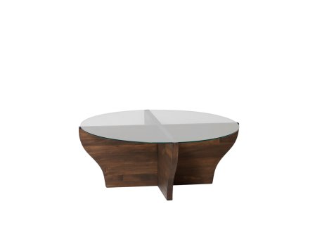 HANAH HOME Sto za dnevnu sobu Amphora Walnut