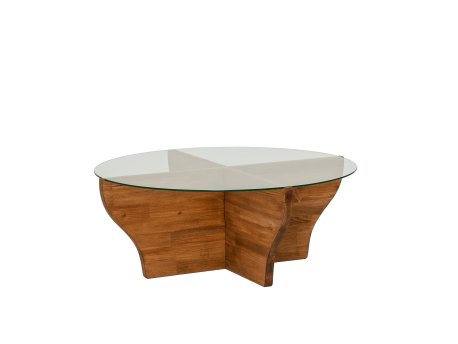 HANAH HOME Sto za dnevnu sobu Amphora Chestnut