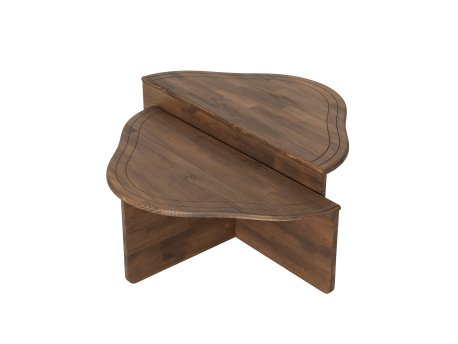 HANAH HOME Sto za dnevnu sobu Altopiano Walnut