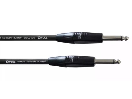 CORDIAL CII 6 PP - Instrumentalni kabl, 6.35mm, 6 metara