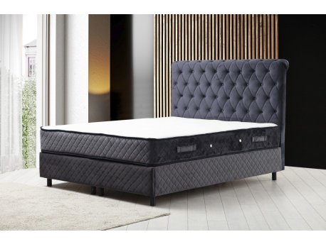 HANAH HOME Bračni krevet Sonata Set 140 x 200 v3 Anthracite