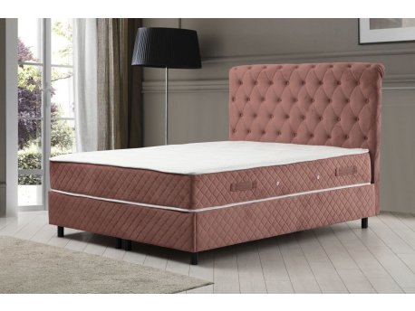 HANAH HOME Bračni krevet Sonata Set 140 x 200 v3 Dusty Rose