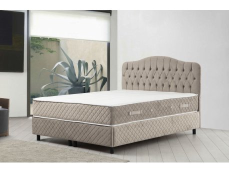 HANAH HOME Bračni krevet Vassi Set 160 x 200 v2 Beige