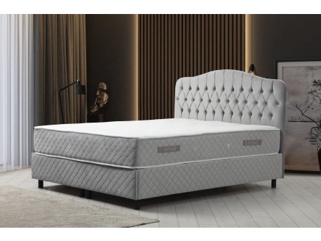 HANAH HOME Bračni krevet Vassi Set 160 x 200 v2 Grey