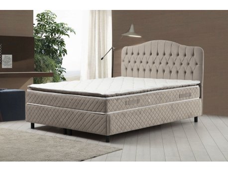 HANAH HOME Bračni krevet Vassi Set 150 x 200 v3 Beige