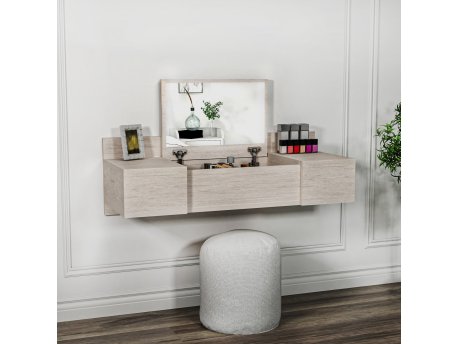 HANAH HOME Sto za šminkanje Zakkum Travertine