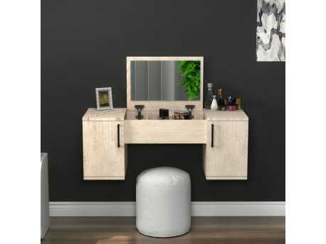 HANAH HOME Sto za šminkanje Mercan Travertine