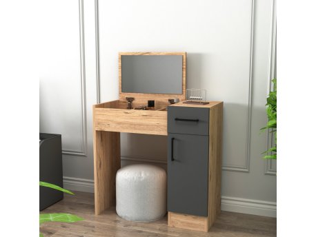 HANAH HOME Sto za šminkanje Inci Atlantic Pine Anthracite