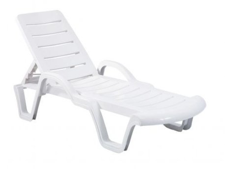 HANAH HOME Ležaljka Lara Sleeved White