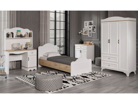HANAH HOME Dečija soba Alessa Oak White