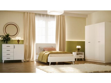 HANAH HOME Dečija soba Royal 1501 White