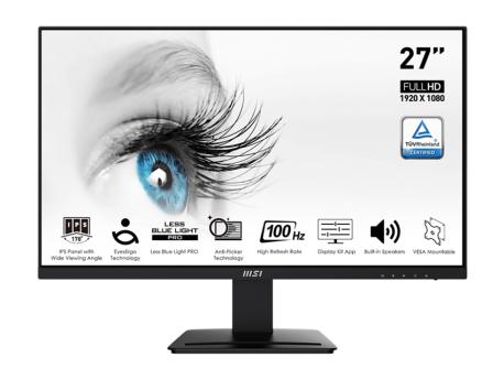 MSI PRO MP273A IPS FHD 100Hz