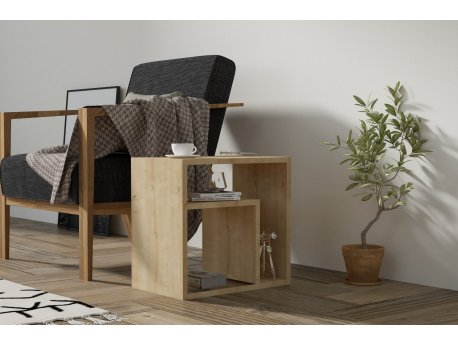 HANAH HOME Pomoćni stočić Dakota Sapphire
