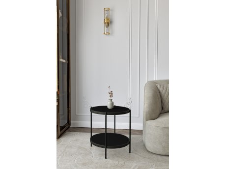 HANAH HOME Pomoćni stočić Nord Black