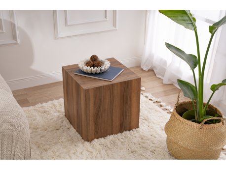 HANAH HOME Pomoćni stočić Kup Walnut