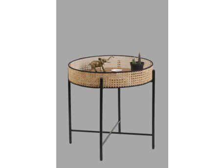 HANAH HOME Pomoćni stočić Kolezyum 55 Black