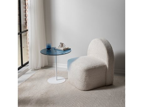 HANAH HOME Pomoćni stočić Chill Out White Blue