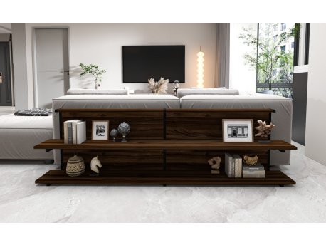 HANAH HOME Pomoćni stočić Mela Walnut