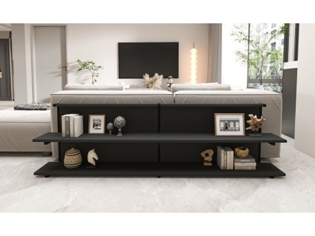 HANAH HOME Pomoćni stočić Mela Anthracite