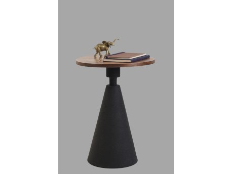 HANAH HOME Pomoćni stočić Kule Black Walnut