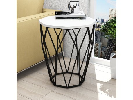 HANAH HOME Pomoćni stočić Sofya White