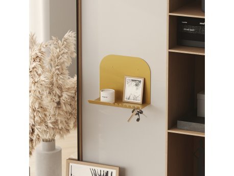 HANAH HOME Zidna polica Short Pouch Gold