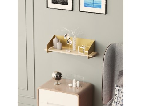 HANAH HOME Zidna polica Long Arm Gold