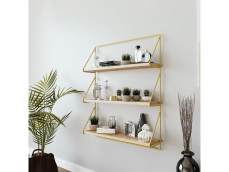 HANAH HOME Zidna polica Dortmund L2058
