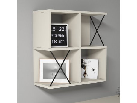 HANAH HOME Zidna polica Extra Cream