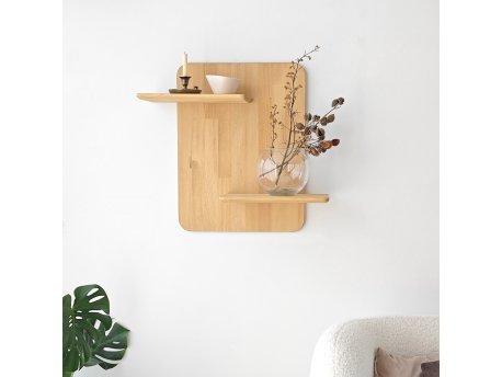 HANAH HOME Zidna polica Matilda Oak