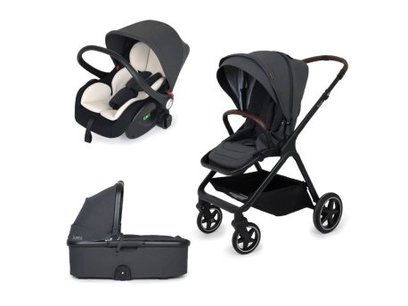 Jungle X05 Bebi kolica LUMI 3U1, Siva
