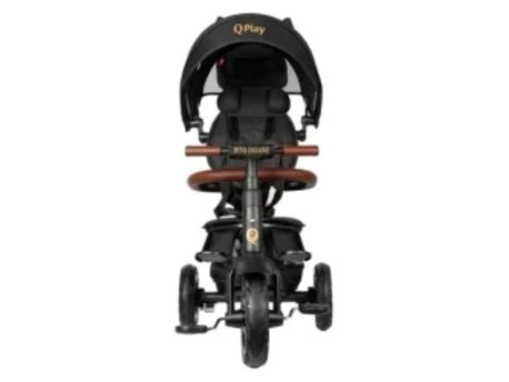 QPlay Dečiji tricikl Rito Deluxe S380-17 - Crna