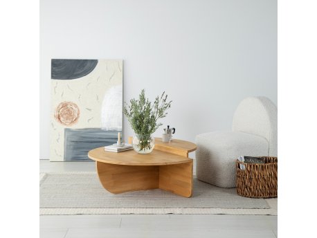 HANAH HOME Set stolova Podium Wood Oak