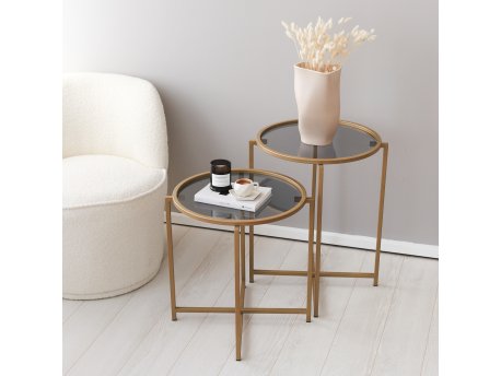 HANAH HOME Set stolova S406 Gold