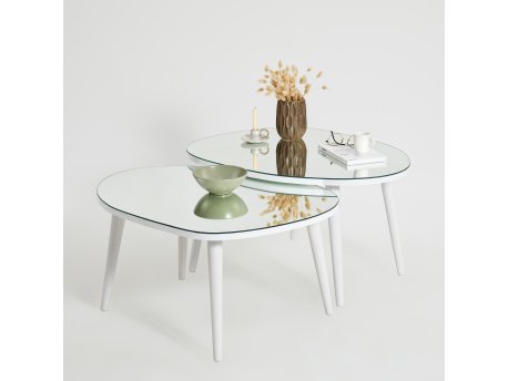 HANAH HOME Set stolova Gusto White