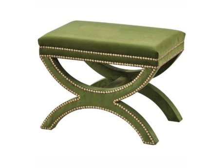 HANAH HOME Tabure Felice Halka Pouffe 60 Green