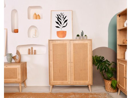 HANAH HOME Komoda Jut Sideboard