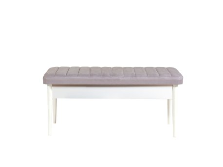 HANAH HOME Trpezarijska klupa Vina Bench Soho White