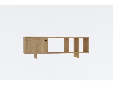 HANAH HOME TV polica Folsom Oak