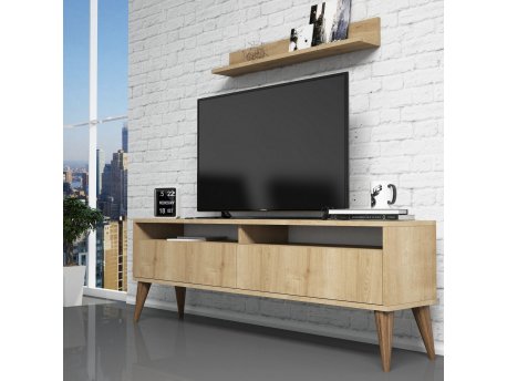 HANAH HOME TV polica Best Oak