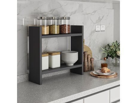 HANAH HOME Kuhinjska polica Denver Anthracite