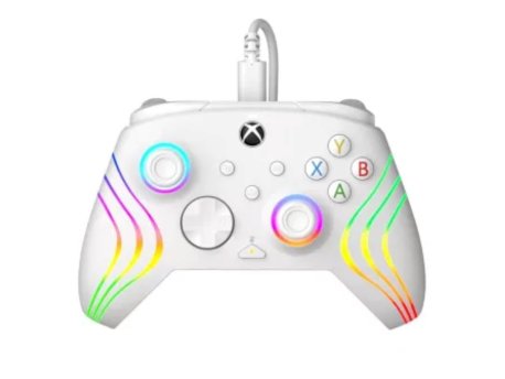 PDP XBOX Wired Controller Afterglow Wave White
