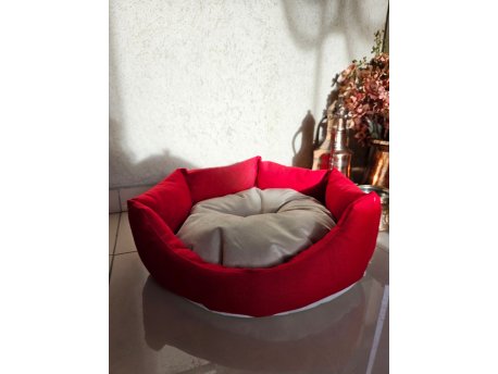 HANAH HOME Krevet za ljubimce Oni Red