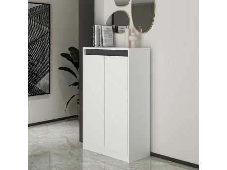 HANAH HOME Višenamenski ormar Maldives White