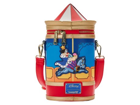 Loungefly Disney Brave Little Tailor Mickey Minnie Carousel Crossbody Torba