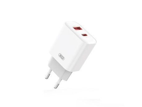 XO Brzi punjač USB-C 20W/USB-A 18W CE12