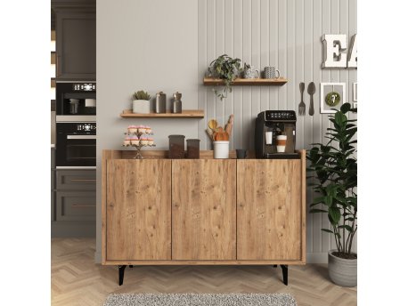 HANAH HOME Višenamenski ormar Bono Atlantic Pine