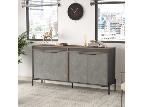 HANAH HOME Višenamenski ormar Vs5 Cga
