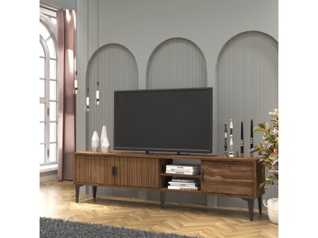 HANAH HOME TV polica Marin Walnut