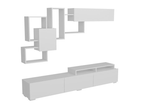 HANAH HOME TV polica Amor White